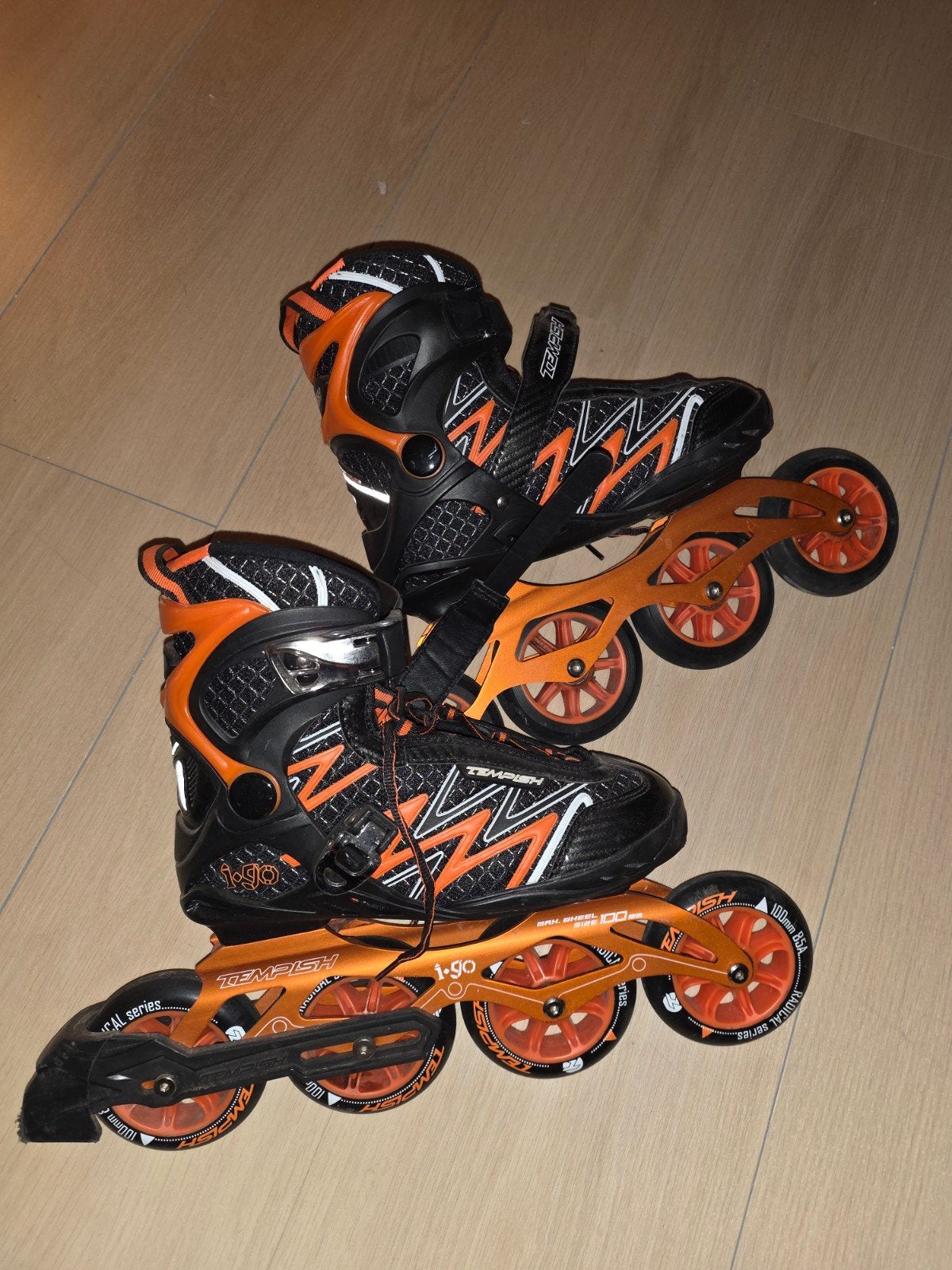 Tempish I-GO 100mm Inline Skates - Maat 38, Ophalen of Verzenden, Gebruikt