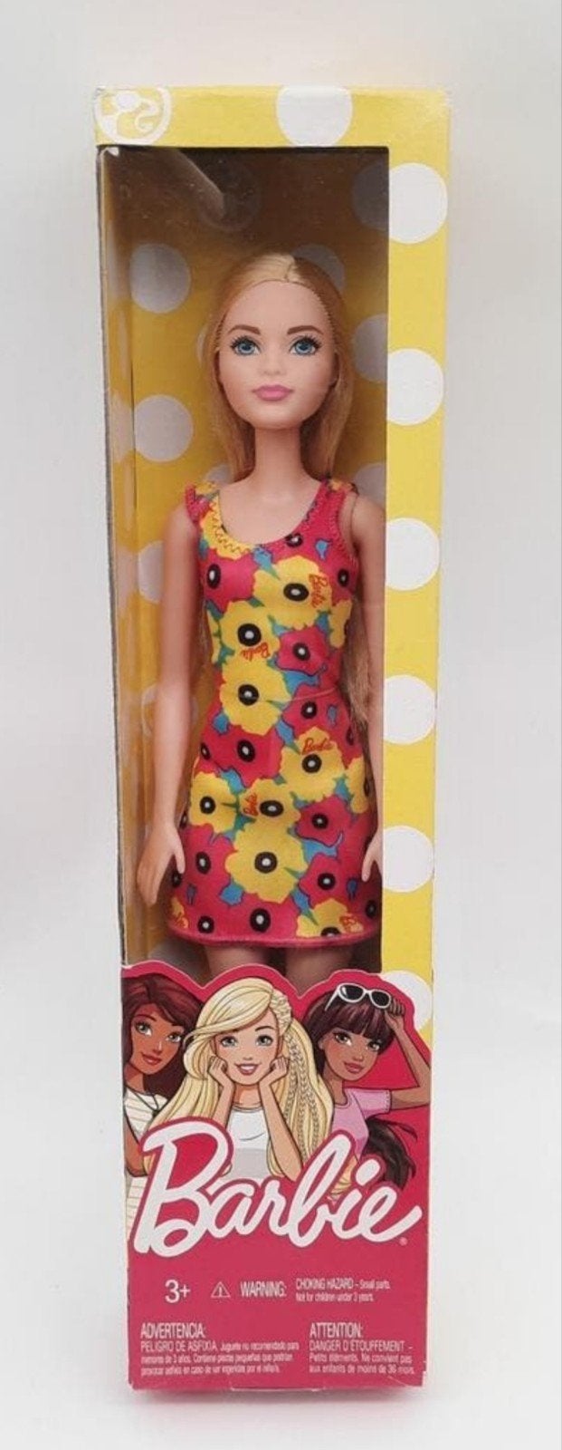 Barbie Trendy met bloemetjes jurk NIEUW!, Ophalen of Verzenden, Nieuw, Barbie