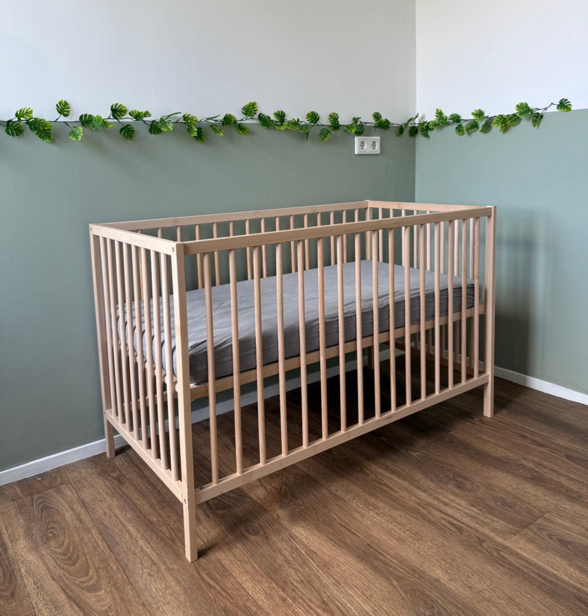 Nieuw babybedje 60x120 met matras, Kinderen en Baby's, Ophalen, Nieuw, Ledikant
