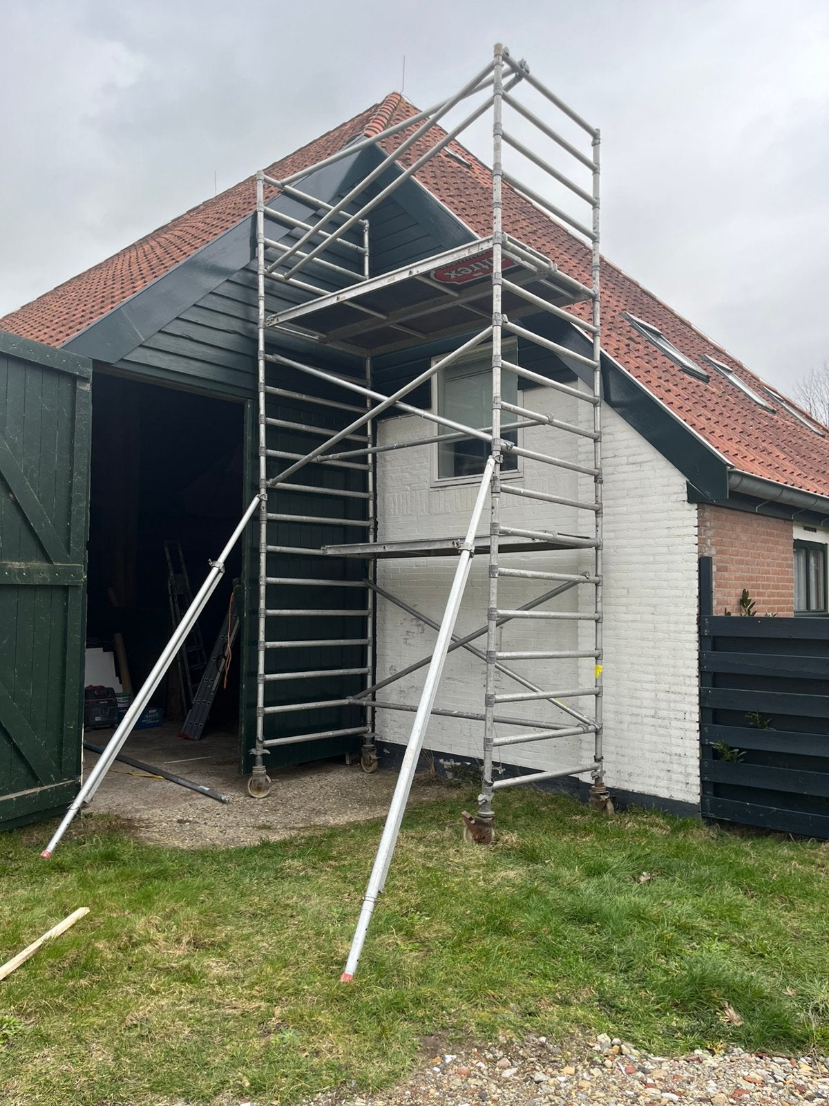 Steiger, Ophalen of Verzenden, Zo goed als nieuw, Rolsteiger of Kamersteiger, 5 meter of hoger