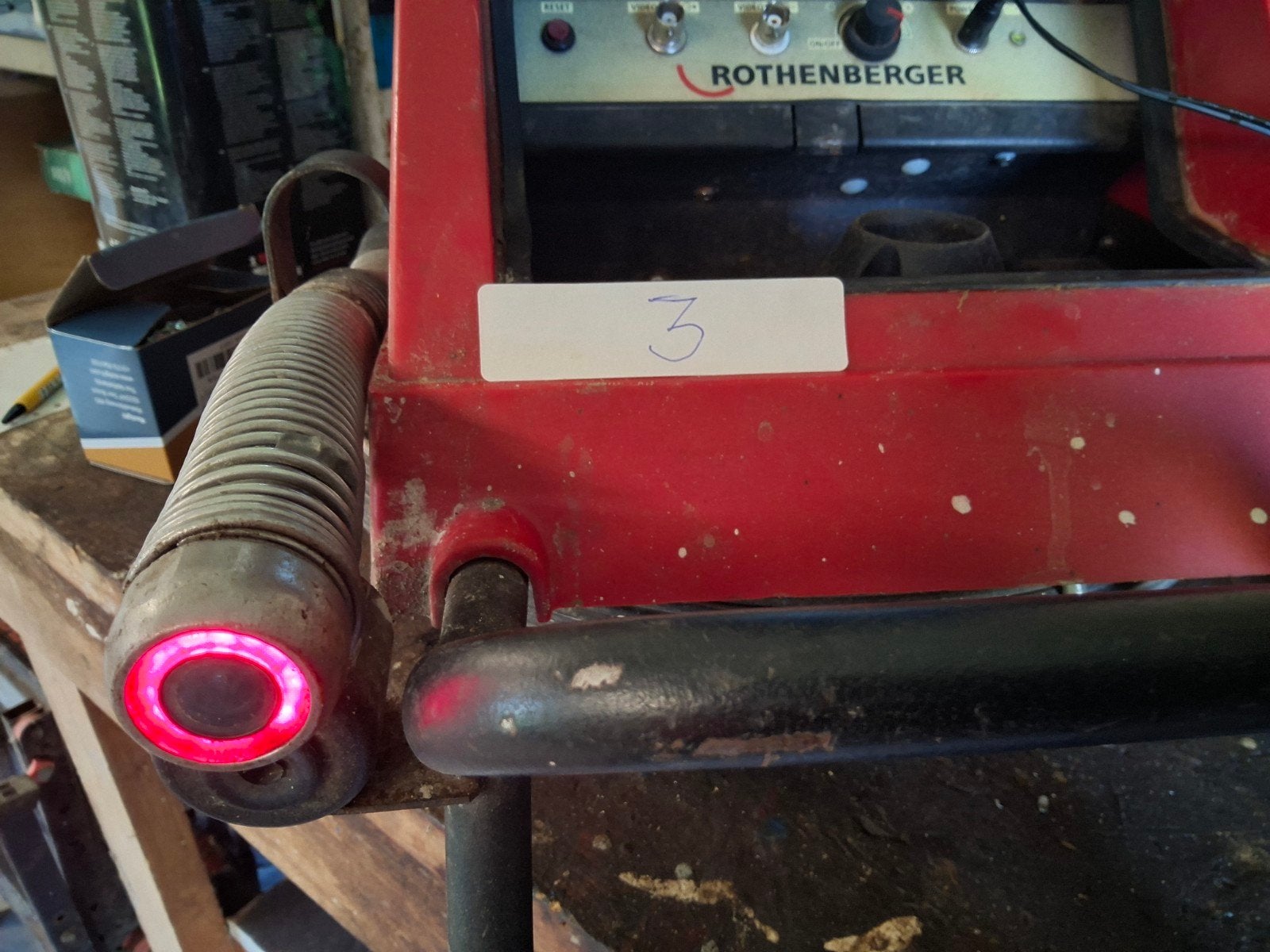 Rothenberger ROCAM rioolcamera inspectiesysteem, Ophalen of Verzenden, Gebruikt