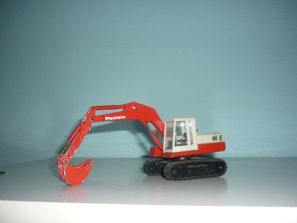 POCLAIN 90 GECHA /CONRAD, Ophalen of Verzenden, Gebruikt, Hijskraan, Tractor of Landbouw, Conrad