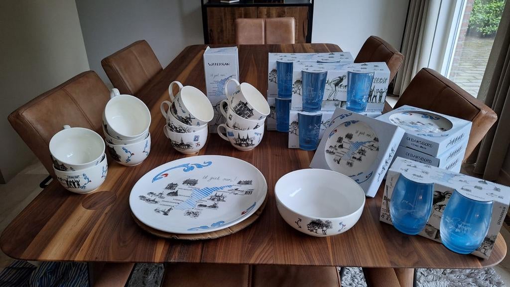 Elfstedenservies, Ophalen, Bord(en), Overige stijlen, Glas