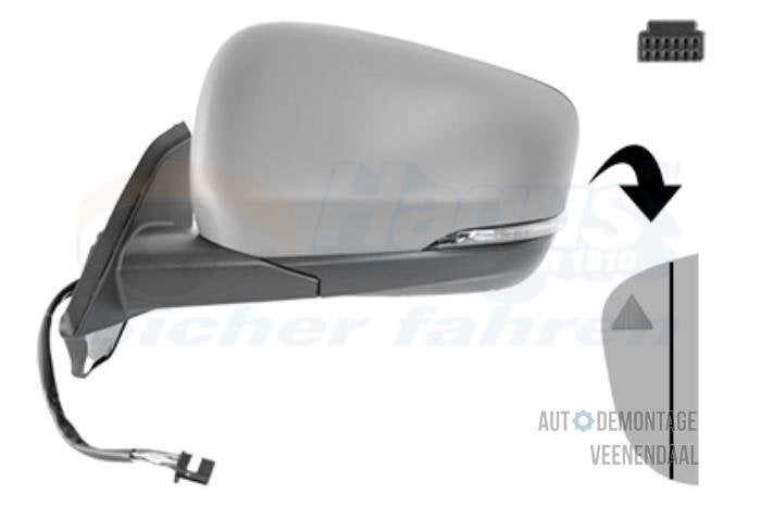 Buitenspiegel links van een Renault Kangoo, -, Renault, -, Nieuw