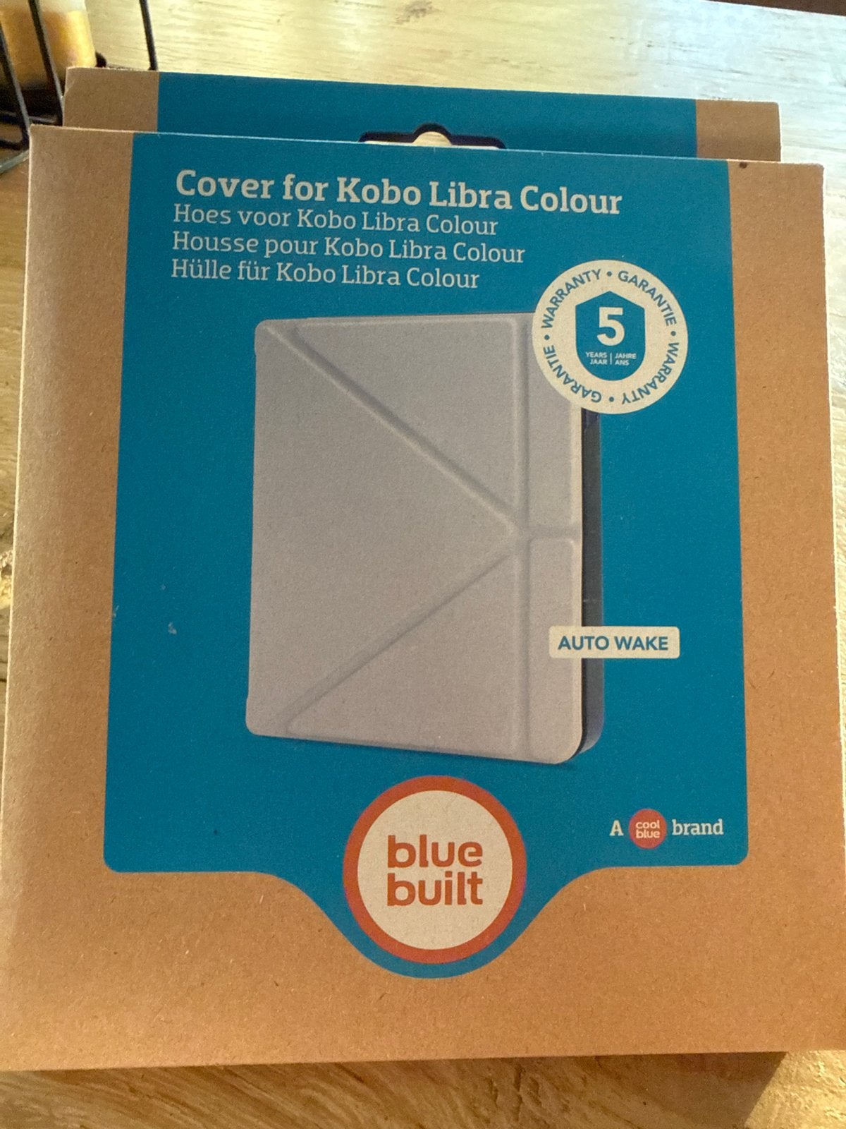 Blue Built Hoes voor Kobo Libra Colour - Lilla, Computers en Software, E-readers, Nieuw, 7 inch, Touchscreen, Ophalen of Verzenden