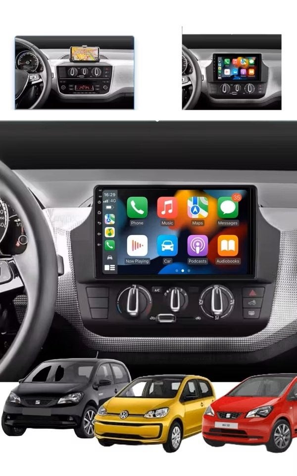 9 inch android radio VW Up 2015-2023, Info@bolku.nl, Nieuw, Bolku Tuning, 6851TB