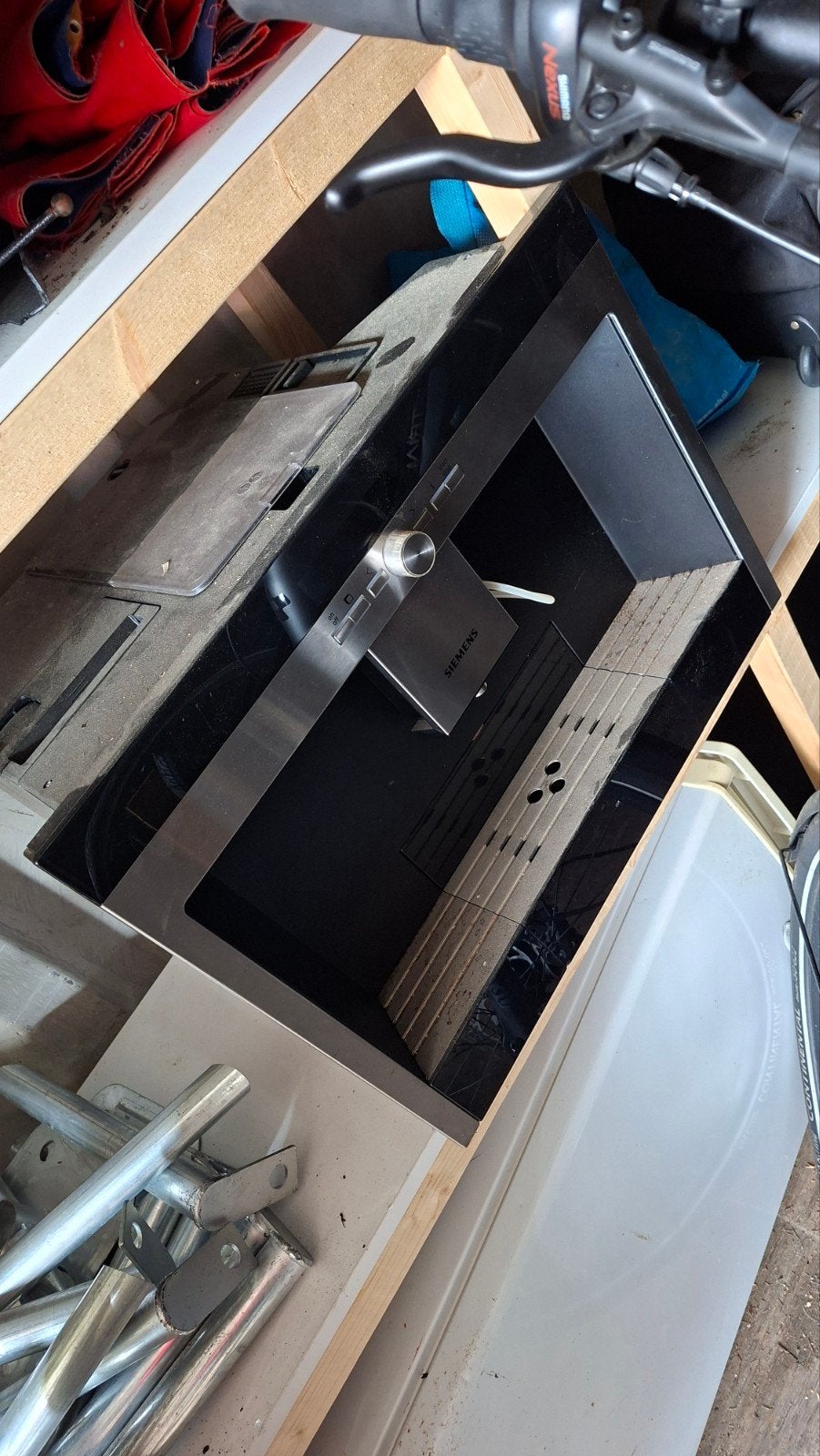 4x Siemens TK76K573 inbouw koffiemachine, Ophalen