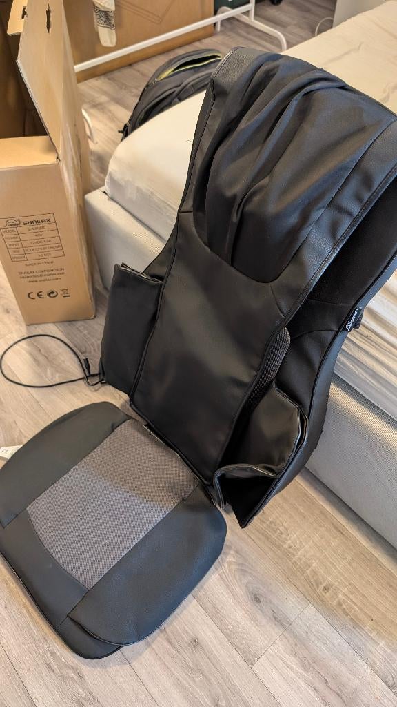 Snailax Shiatsu Full Body Massage Chair Cushion Massagestoel, Ophalen, Zo goed als nieuw, Massagestoel of Kussen