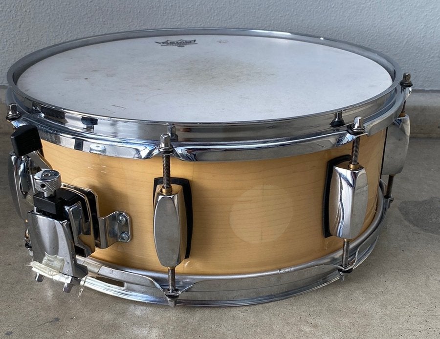 14” houten snaredrum, Ophalen of Verzenden, Gebruikt, Overige merken