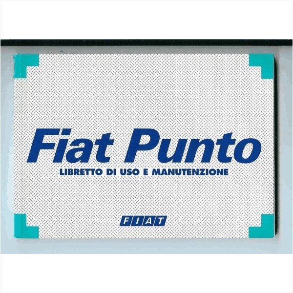Fiat Punto Instructieboekje 1998 #1 Italiaans, Ophalen of Verzenden