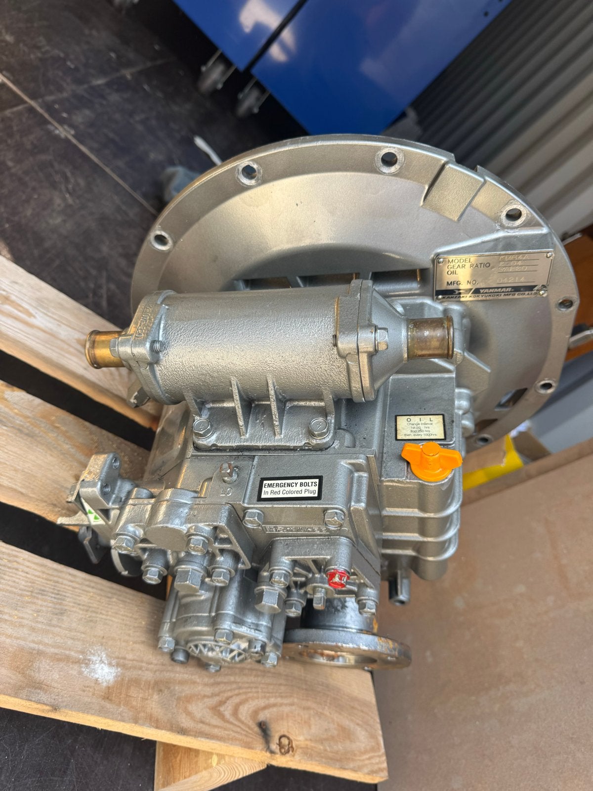 Yanmar Kanzaki Hydraulische keerkoppeling KM4H ratio 2:04, Ophalen, Zo goed als nieuw, Motor en Techniek, Motorboot