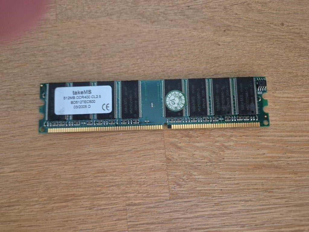 PC geheugen 512MB, 400Mhz, Ophalen of Verzenden, DDR, Laptop