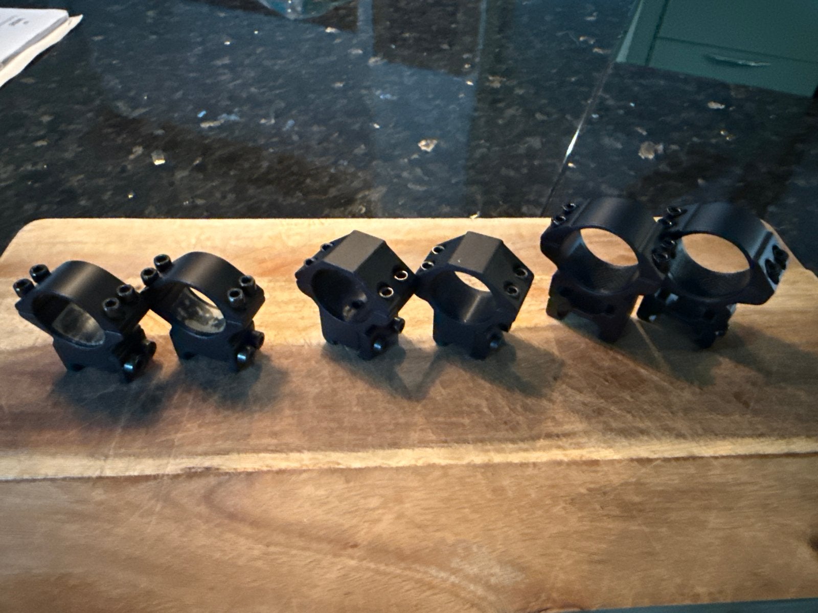 Diverse montage ringen 2x 25mm 1x 30mm, Ophalen of Verzenden
