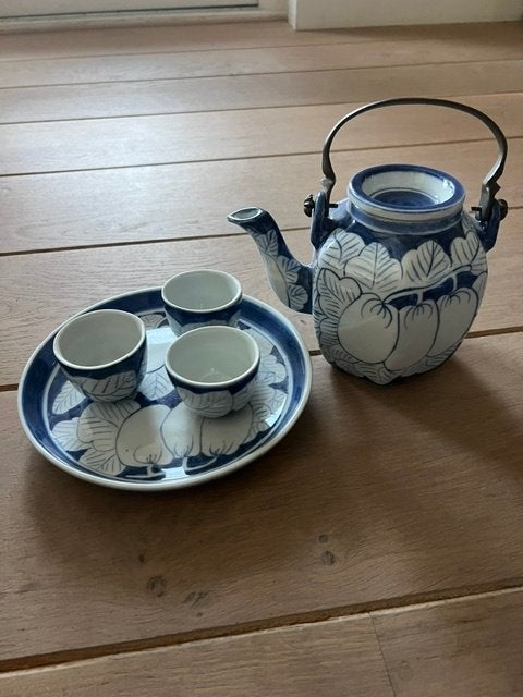 Japanse porseleinen theepotstel, Ophalen of Verzenden