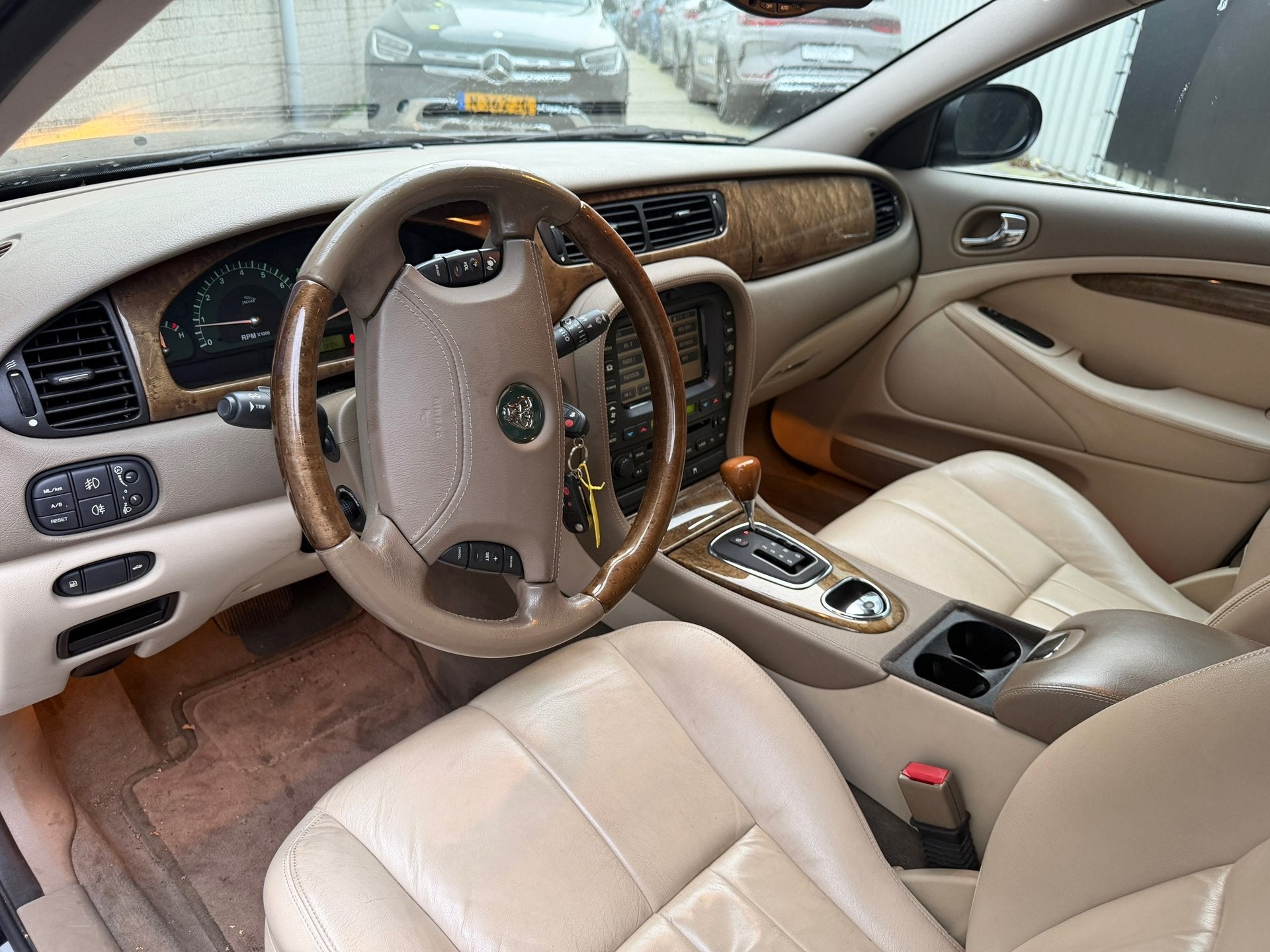 Jaguar S-type 2.5 V6 Executive Rijk uitgerust ! NIEUWE APK !, Auto's, Achterwielaandrijving, Gebruikt, 2497 cc, 1850 kg