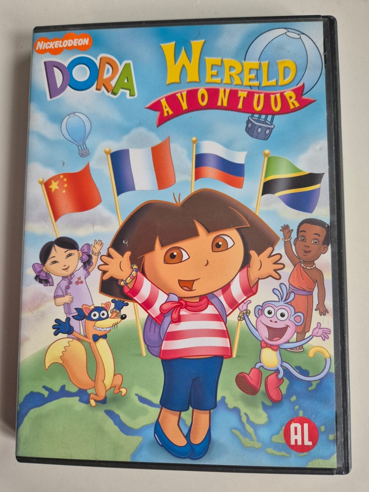 Dora's Wereldavontuur DVD - Nickelodeon, Alle leeftijden, Ophalen of Verzenden, Gebruikt, Avontuur