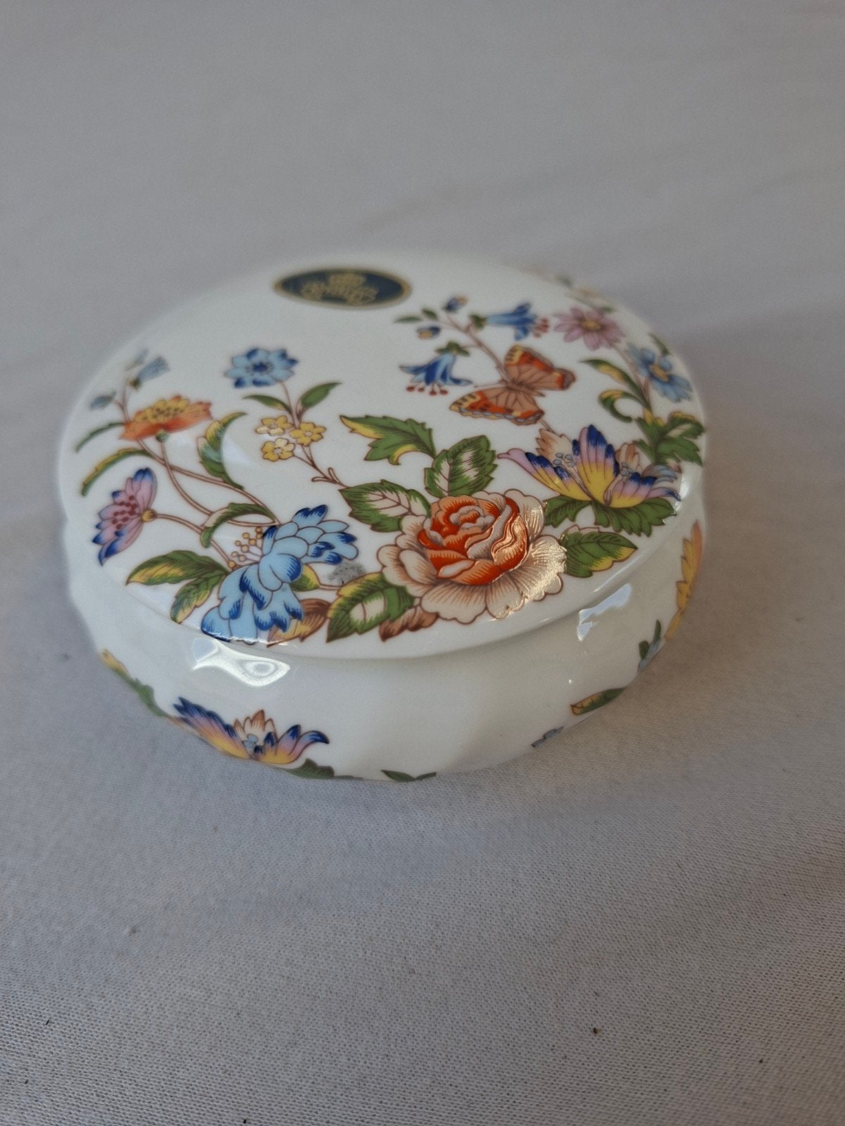 Aynsley Cottage Garden Sieradendoosje, Antiek en Kunst, Ophalen