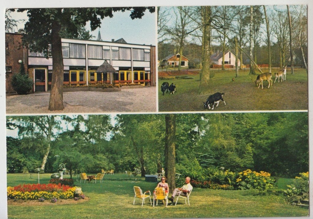 Barchem Hotel Meilink Tuin Herten Gelopen, Verzenden, 1980 tot heden, Gelopen, Gelderland