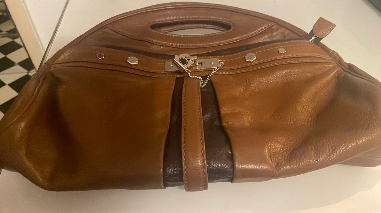 Marc by Marc Jacobs bruine  tas. Handtas., Verzenden, Zo goed als nieuw, Bruin, Handtas