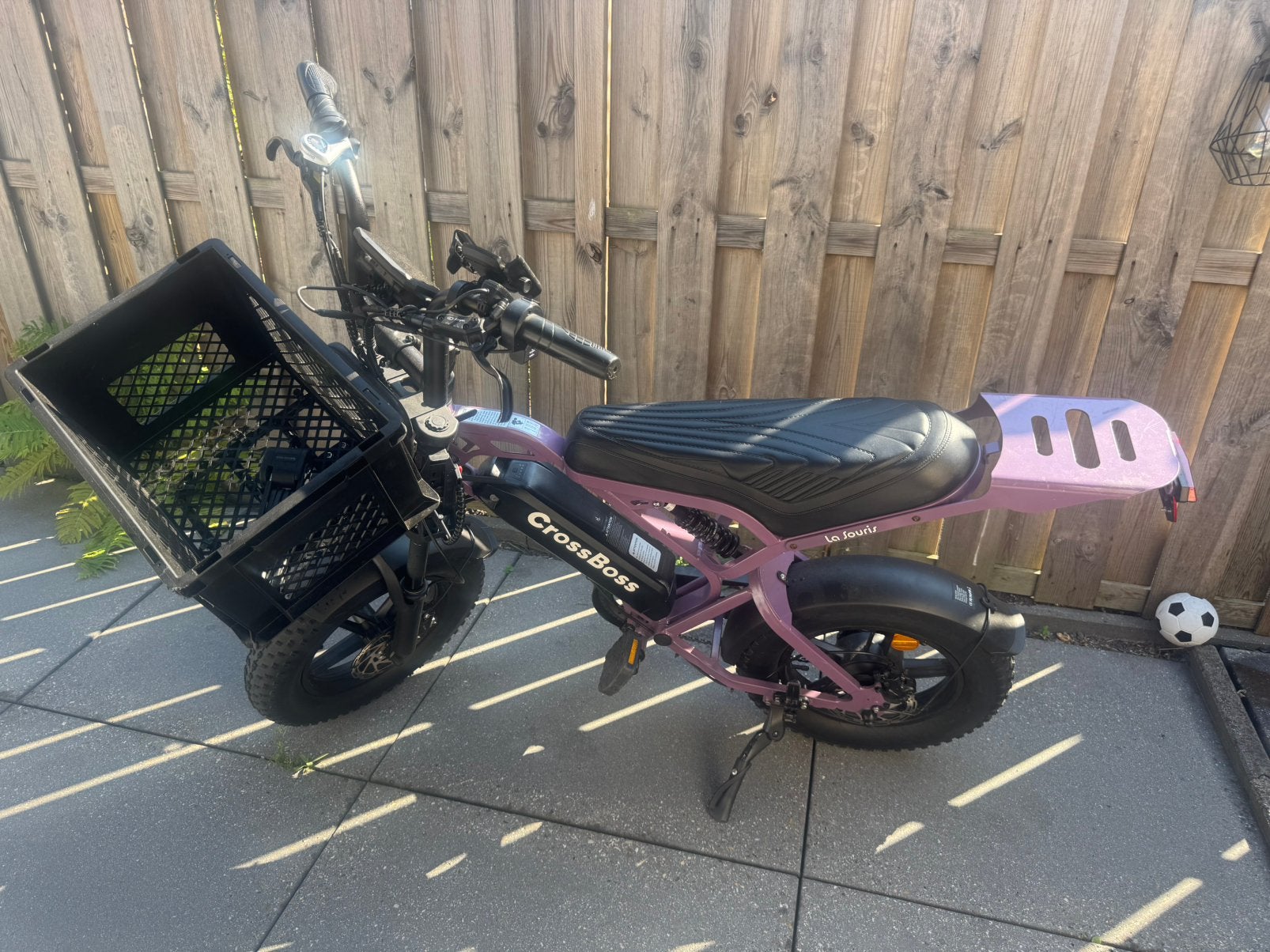 Fatbike, Fietsen en Brommers, Elektrische fietsen, Zo goed als nieuw, 59 cm of meer, 30 tot 50 km per accu, Ophalen