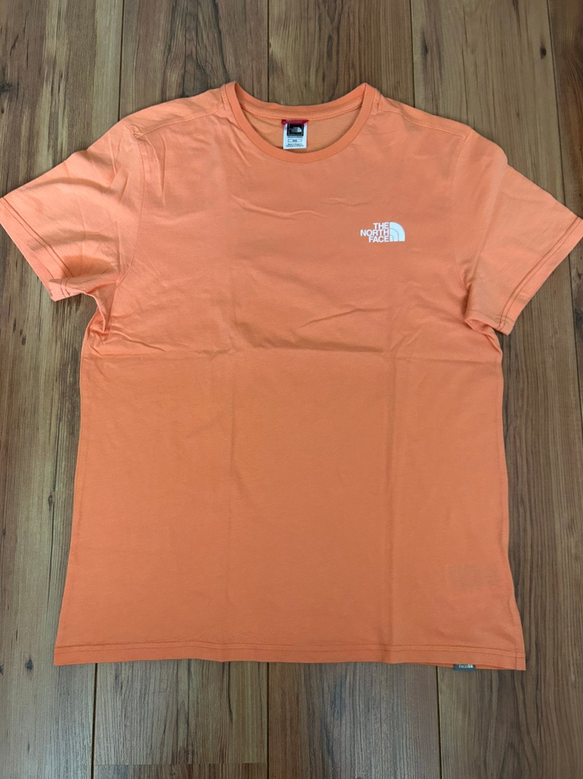 The north face tshirt maar M., Ophalen of Verzenden, Zo goed als nieuw, Maat 48/50 (M), Oranje