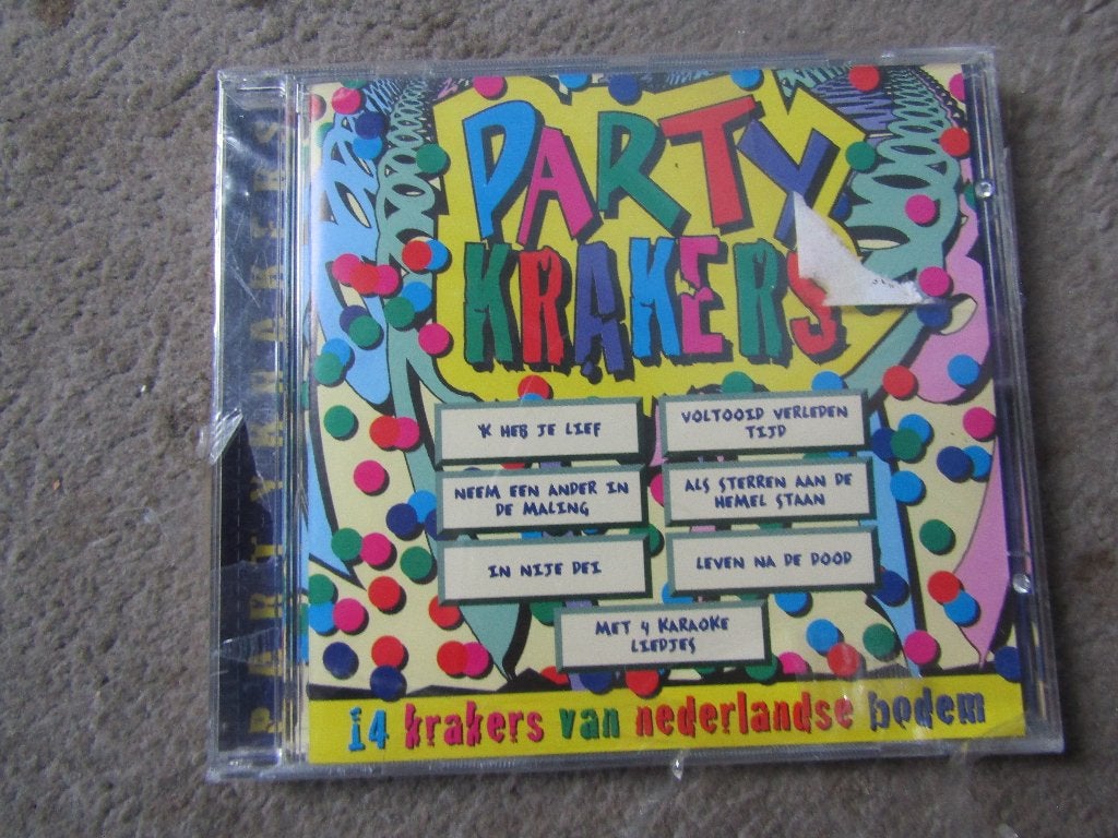 CD: Party krakers NIEUW en GESEALD, Ophalen of Verzenden, Nieuw in verpakking, Levenslied of Smartlap