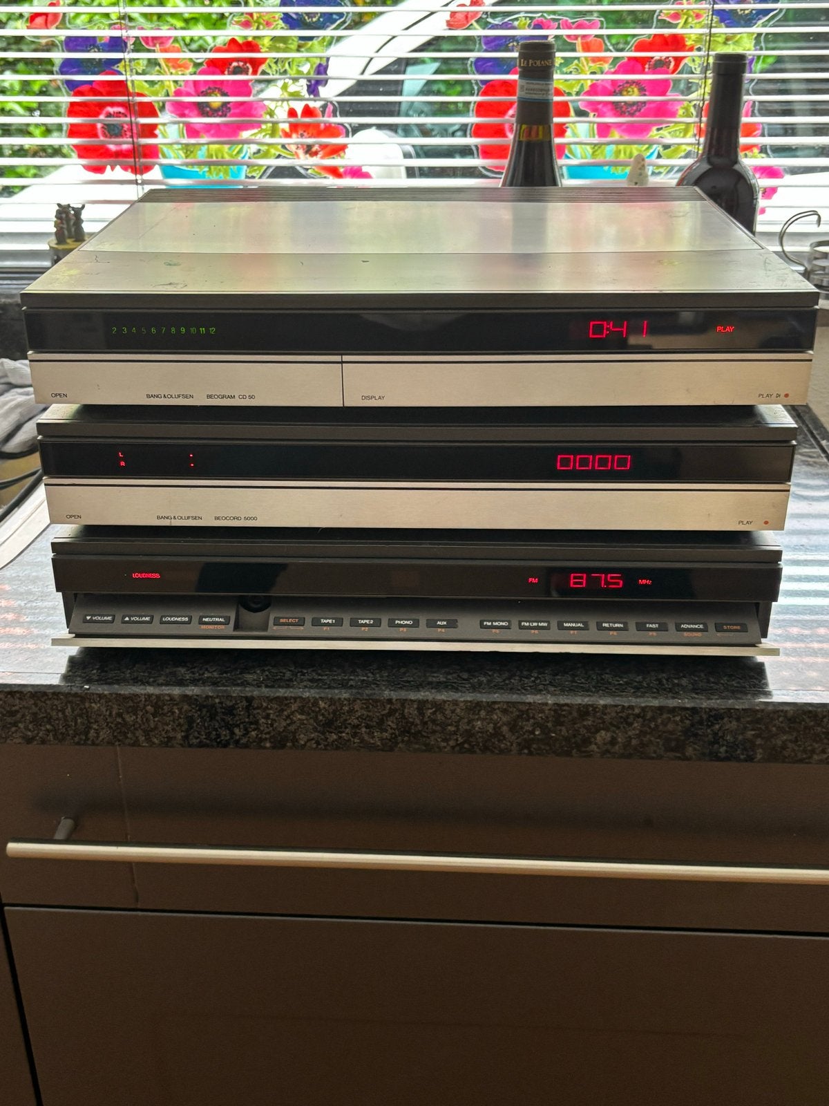 Bang & Olufsen Beosystem 5000 reparatie project zie tekst, Gebruikt, Cassettedeck, Bang & Olufsen, Losse componenten