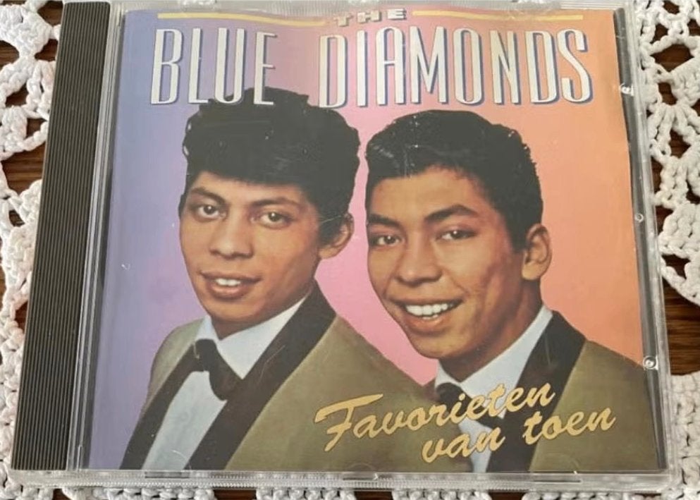 CD The Blue Diamonds Favorieten van toen 1992, Ophalen of Verzenden, Zo goed als nieuw, Pop