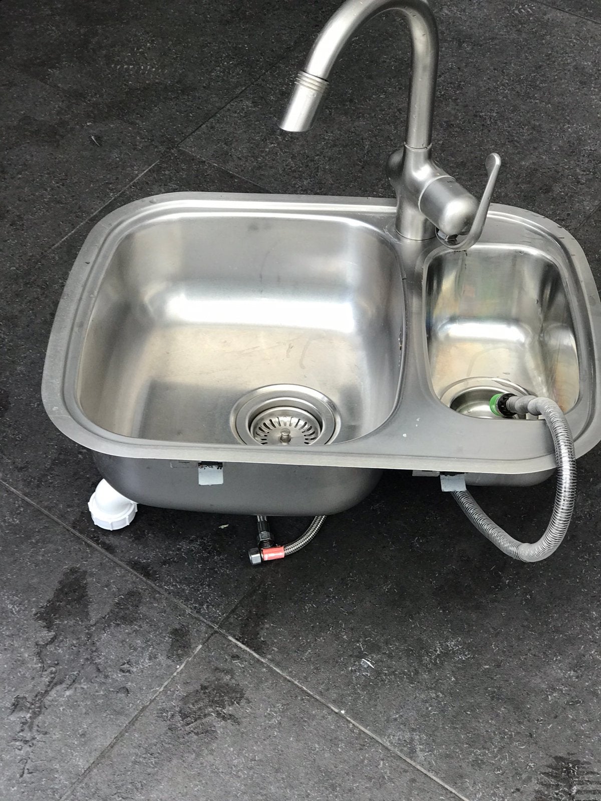 Prima rvs spoelbak, Huis en Inrichting, Keuken | Keukenelementen, Zo goed als nieuw, Minder dan 100 cm, 25 tot 50 cm, 50 tot 100 cm