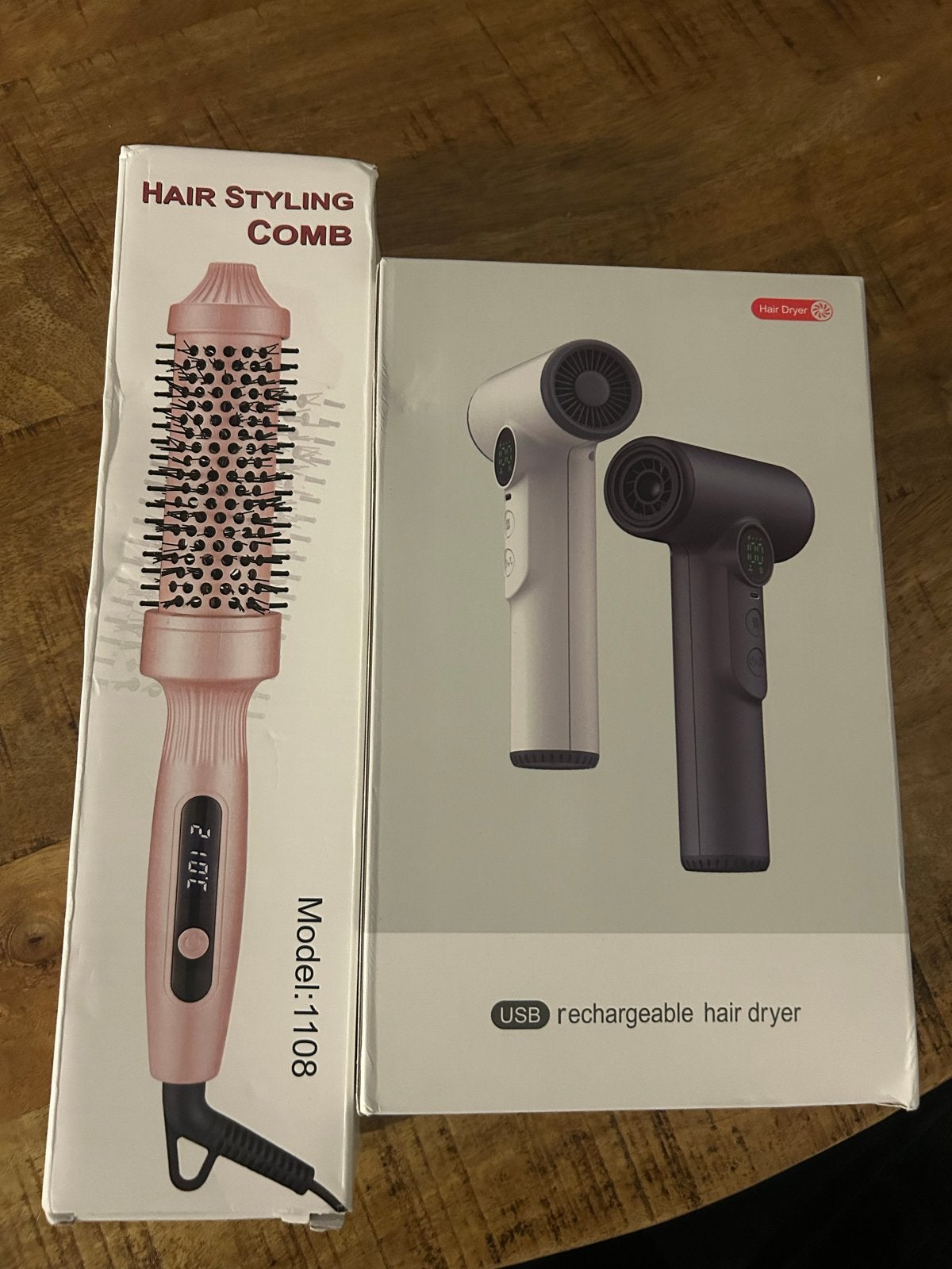 Haarstyling set: Föhn en Stylingborstel - Nieuw in doos, Ophalen of Verzenden, Nieuw, Haarverzorging