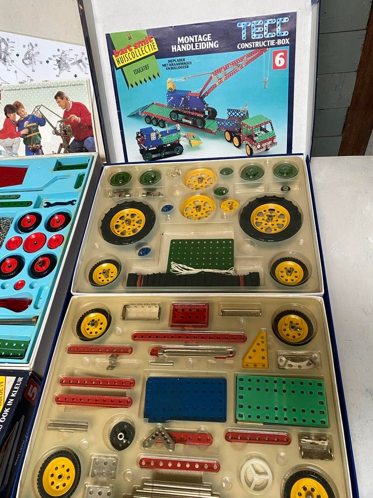 Meccano Vintage Temsi en TEC Constructie Speelgoed Sets, Ophalen of Verzenden, Zo goed als nieuw, Overige merken