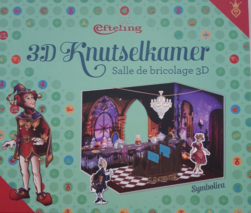 Efteling 3D Knutselkamer Symbolica NIEUW, Nieuw, Ophalen of Verzenden, Papier of Karton, Knutselset