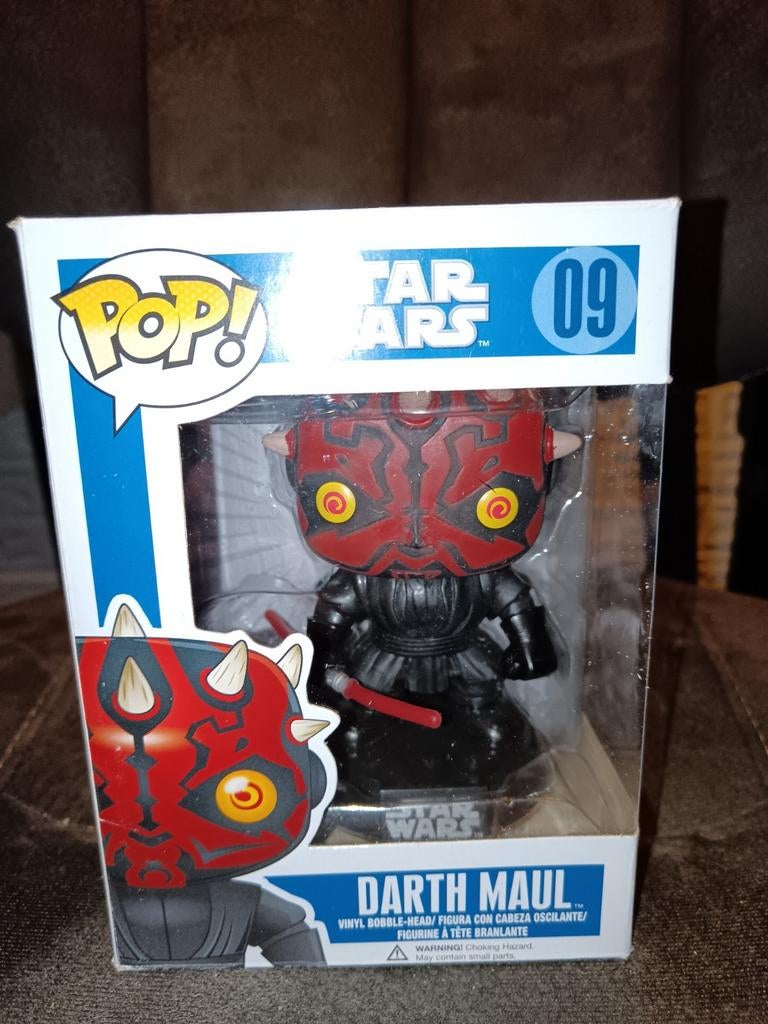 Funko Pop! Star Wars Darth Maul #09, Ophalen of Verzenden, Zo goed als nieuw