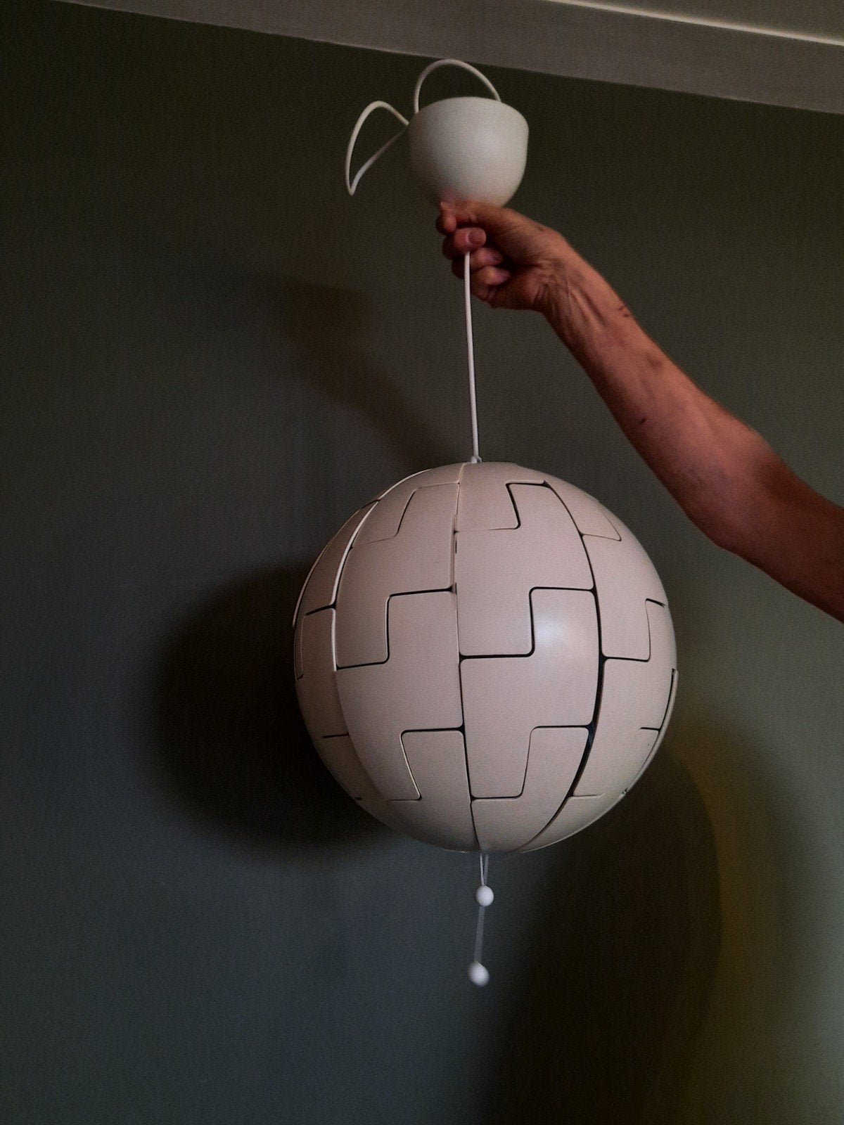 Hanglamp, Ophalen of Verzenden, Zo goed als nieuw, Minder dan 50 cm