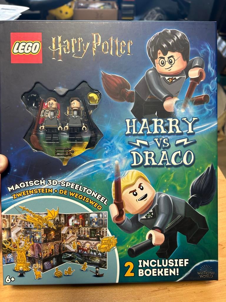 LEGO Harry Potter : Harry vs Draco met 2 boeken, Kinderen en Baby's, Speelgoed | Duplo en Lego, Inclusief minifiguren, Lego, Harry Potter