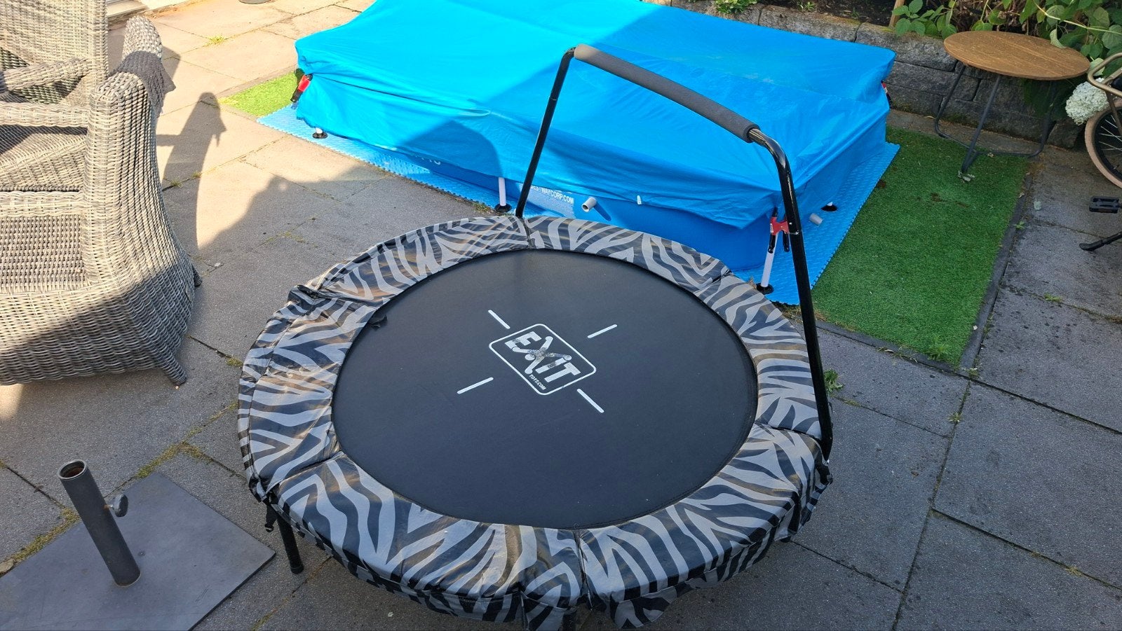 Exit Tiggy trampoline, Kinderen en Baby's, Speelgoed | Buiten | Trampolines, Ophalen, Gebruikt
