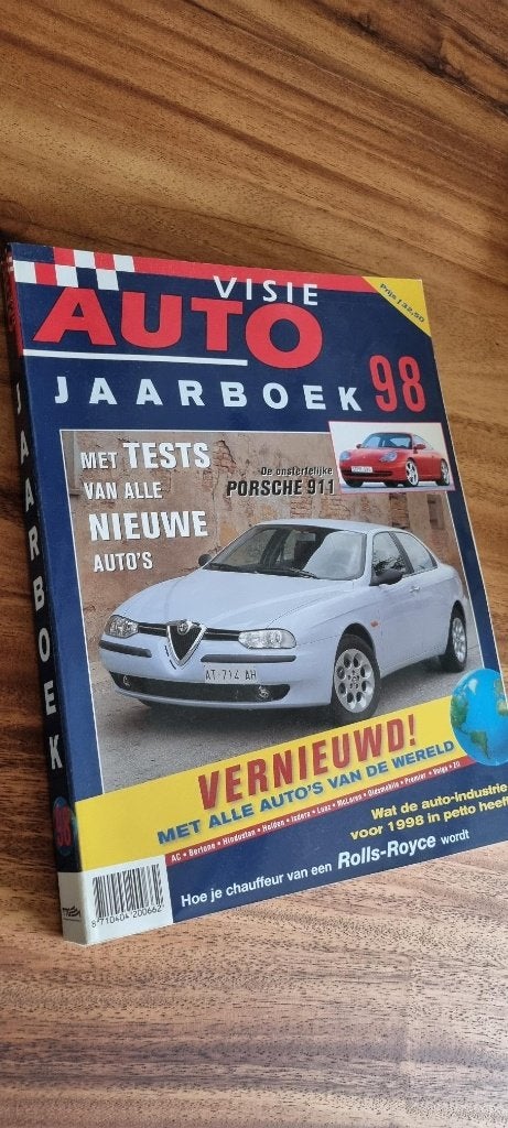 Autovisie Jaarboek 1998, Boeken, Algemeen, Ophalen of Verzenden, Zo goed als nieuw, Autovisie