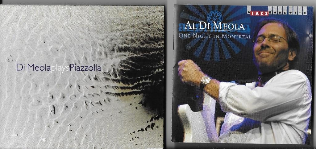 Al Di Meola, Jazzrock, Latin Fusion, twee CDs in één koop, Ophalen of Verzenden, 1980 tot heden, Gebruikt, Jazz