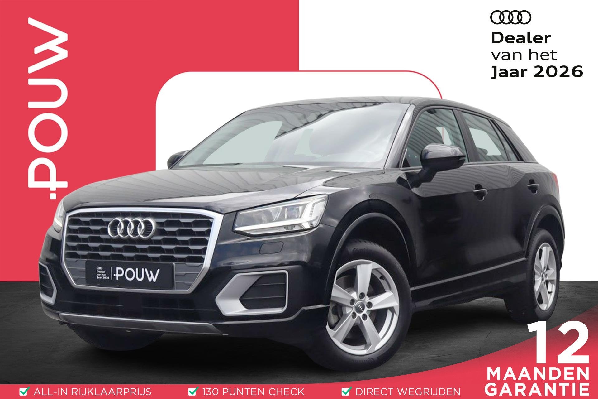 Audi Q2 1.0 TFSI 116pk Sport Pro Line | Trekhaak Afneembaar, Auto's, Voorwielaandrijving, 12 maanden, Stof, Gebruikt