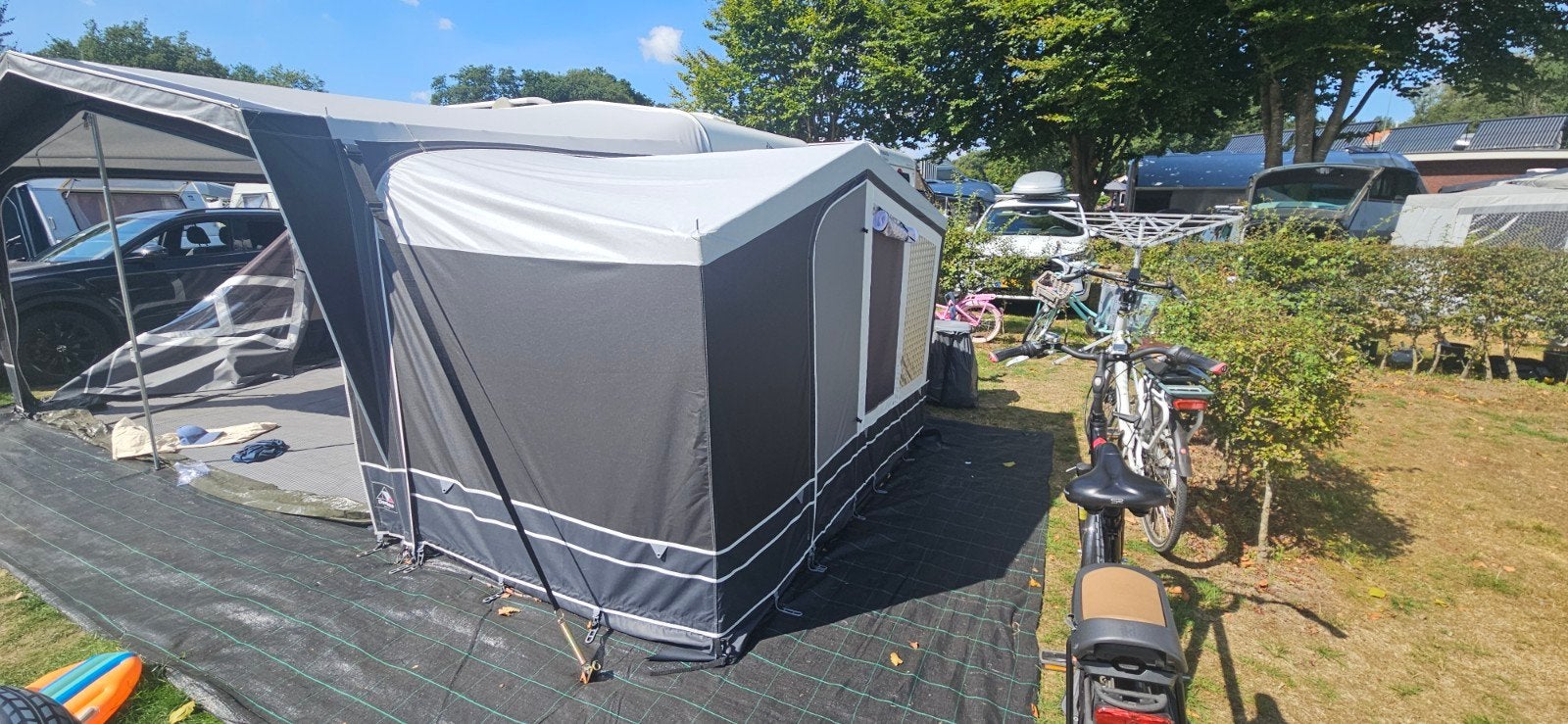 Z.G.A.N. dorema smaragd uitbouw maat 9, Caravans en Kamperen, Voortenten en Luifels, Ophalen, Zo goed als nieuw, Ten Cate All Season 200g/m2