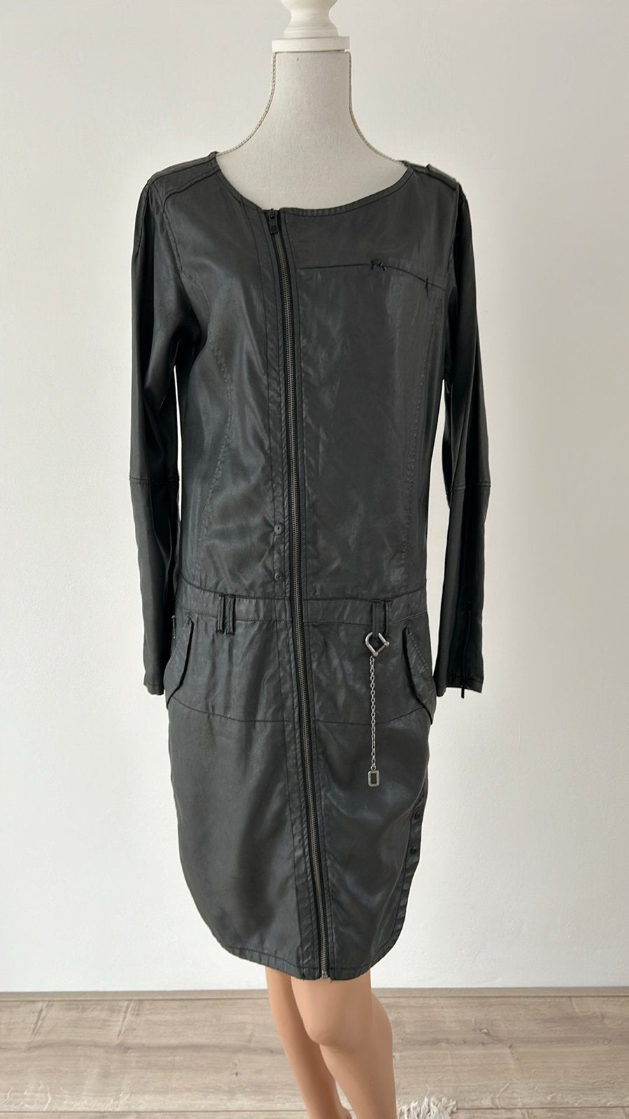 G-Star RAW jurk zwart XL, Kleding | Dames, Jurken, Zwart, Maat 42/44 (L), Ophalen of Verzenden, Zo goed als nieuw