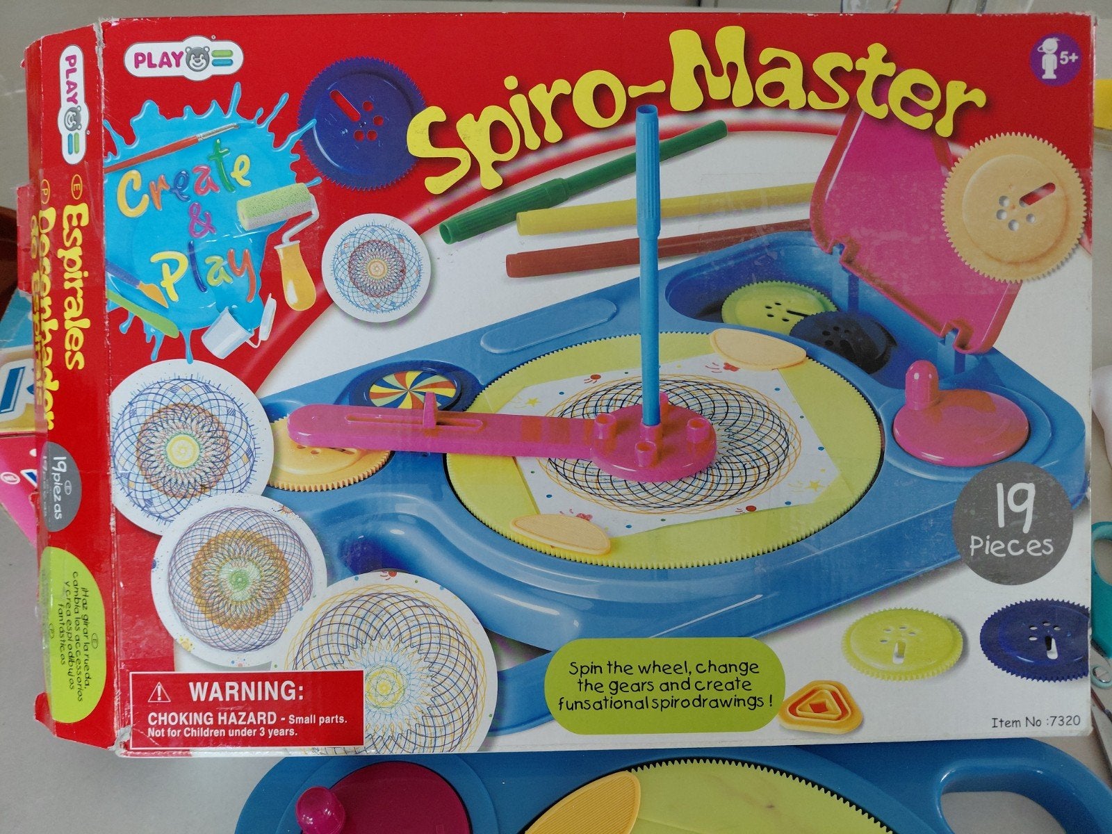 Spiro-Master Tekenset: Creatief Spiraal Tekenen, Kinderen en Baby's, Ophalen of Verzenden, Gebruikt, Knutselen