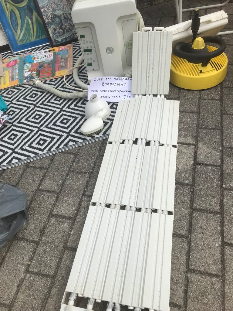 Bubbelmat, Ophalen, Gebruikt, Wit, Overige typen