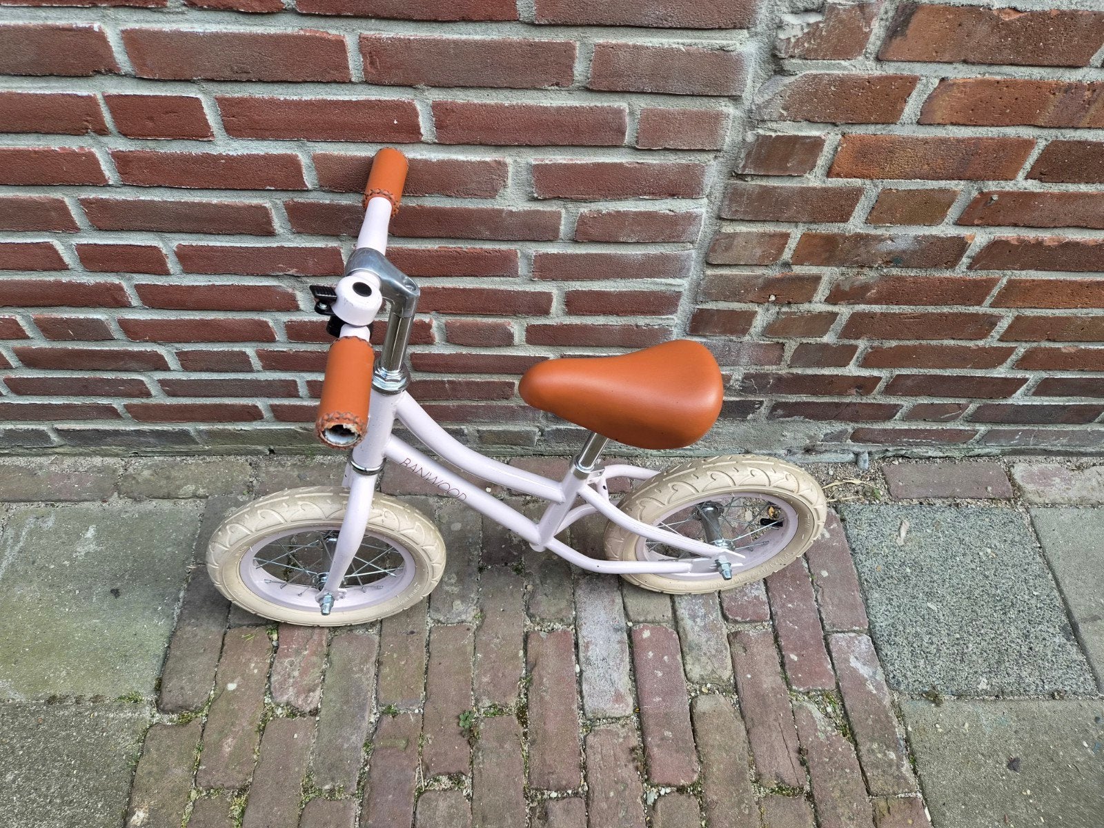 Banwood Loopfiets Roze - Perfect voor de kleintjes!, Ophalen, Gebruikt, Minder dan 16 inch, Banwood