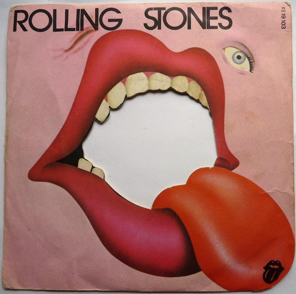 F10 rolling stones Tumbling Dice FRANCE72 €7,50 , Gebruikt, 7 inch, Single, Ophalen of Verzenden