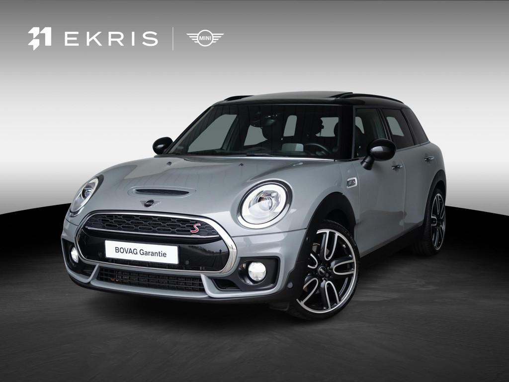 MINI Clubman Cooper S Aut. JCW Trim + Serious Business + Ele, Auto's, Mini, Stof, Gebruikt, Multifunctioneel stuurwiel, Origineel Nederlands