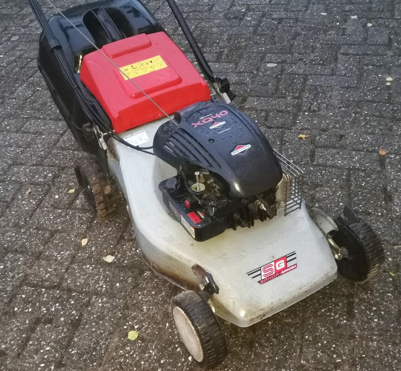 Inruiler Opruiming - SandriGarden sp46 - B&S / Opknapoer, Ophalen, Cirkelmaaier, Gebruikt, Versnellingen