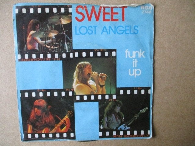 s4568 sweet - lost angels, Ophalen, Gebruikt, 7 inch, Overige genres