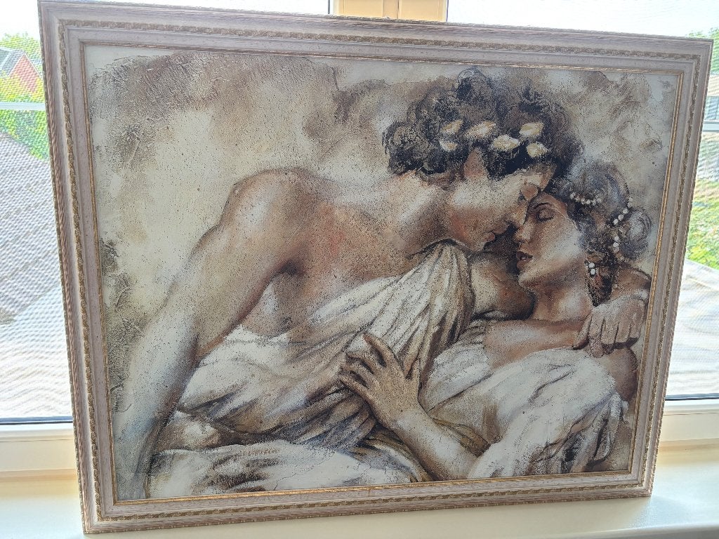 Schilderijen, Antiek en Kunst, Ophalen, Overige stijlen, Ingelijst