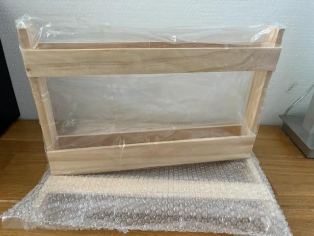 Houten reageerbuishouder rek per stuk, Ophalen of Verzenden, Nieuw, Hout